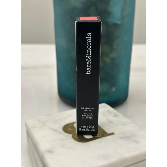 BareMinerals NIB Lip Gloss Balm Full Size "Trust" Vegan Clean Moisturizes - Picture 2 of 6